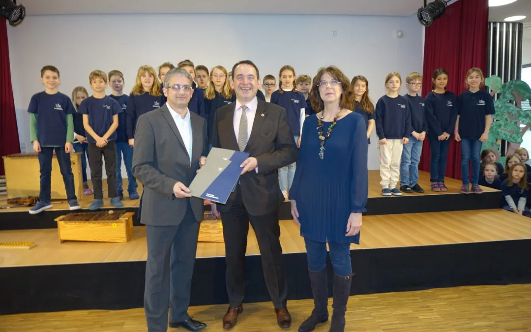 Besuch des Kultusministers
